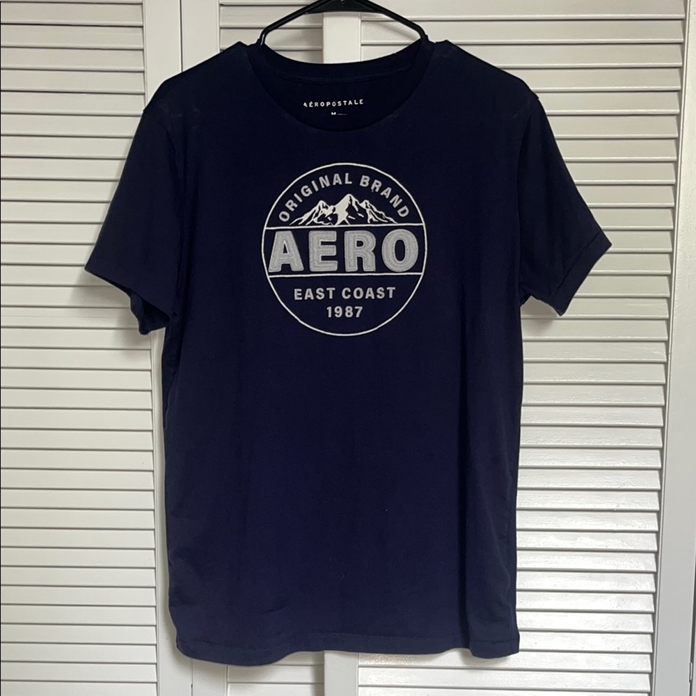 Aeropostale Blue Short Sleeve Tee with Logo